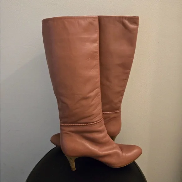 Marc Jacobs Over the Knee Pink Boots - Picture 3 of 5